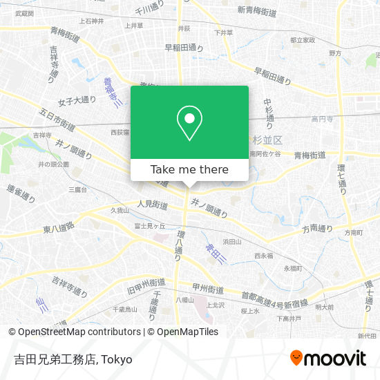 吉田兄弟工務店 map