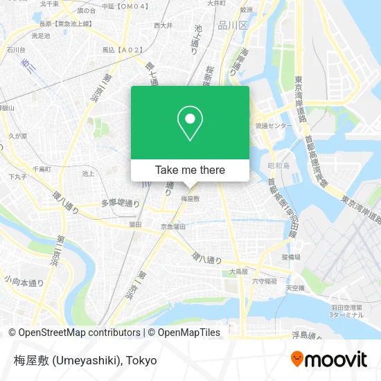 梅屋敷 (Umeyashiki) map