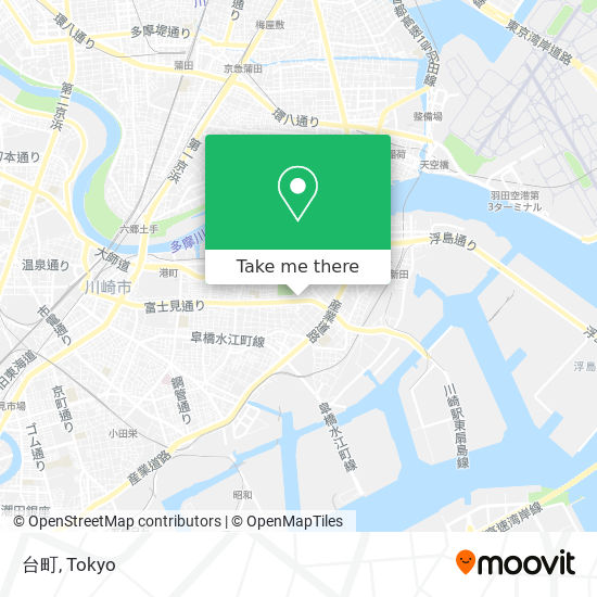 台町 map