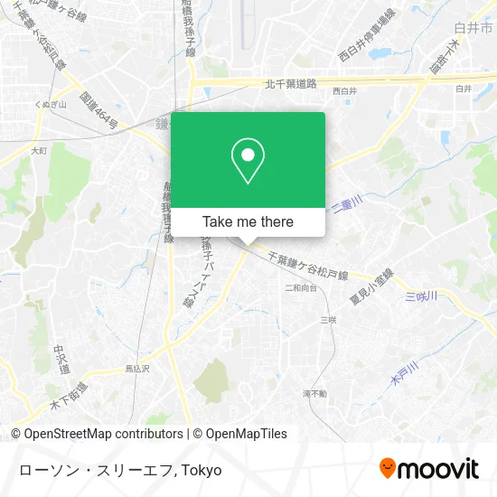ローソン・スリーエフ map