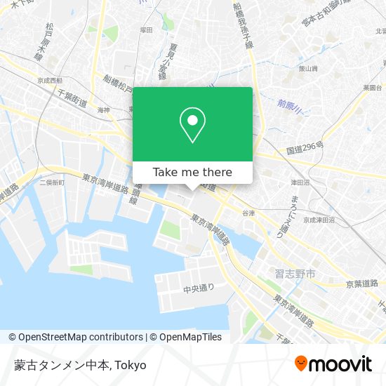 蒙古タンメン中本 map
