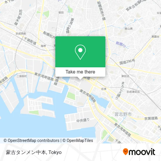 蒙古タンメン中本 map