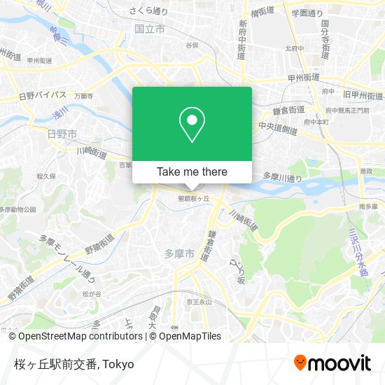 桜ヶ丘駅前交番 map