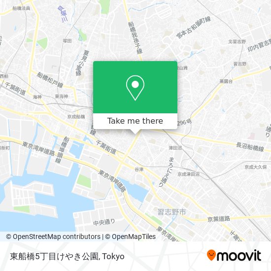 東船橋5丁目けやき公園 map