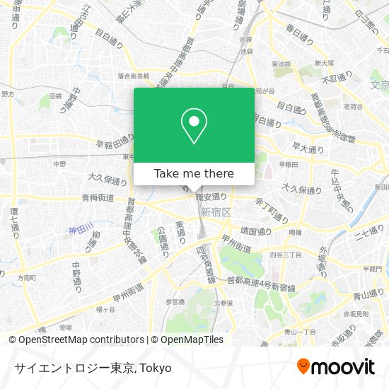 サイエントロジー東京 map