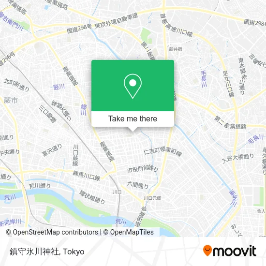 鎮守氷川神社 map