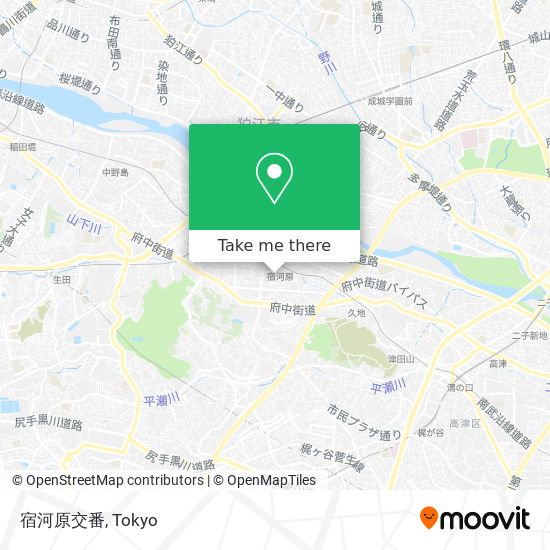 宿河原交番 map