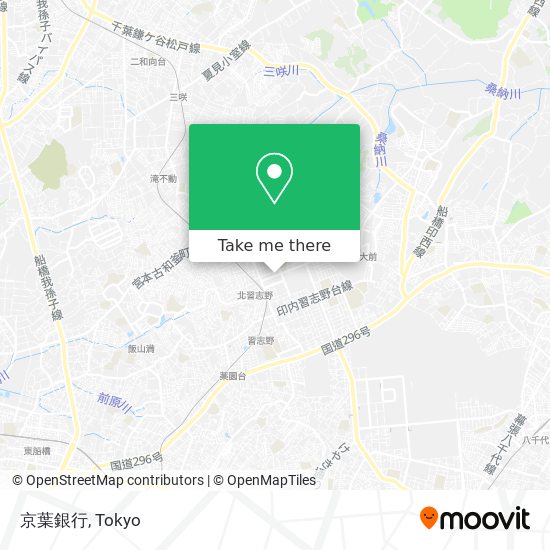 京葉銀行 map