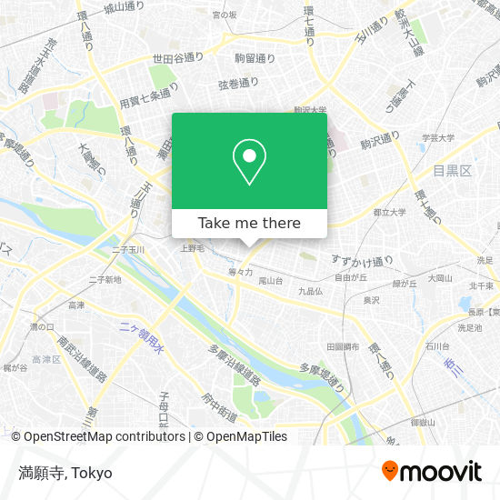 満願寺 map