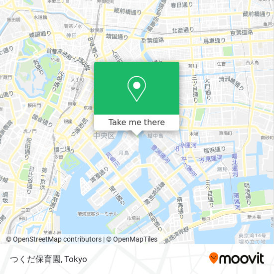 つくだ保育園 map