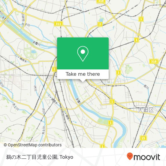 鵜の木二丁目児童公園 map