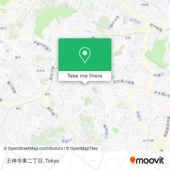 王禅寺東二丁目 map
