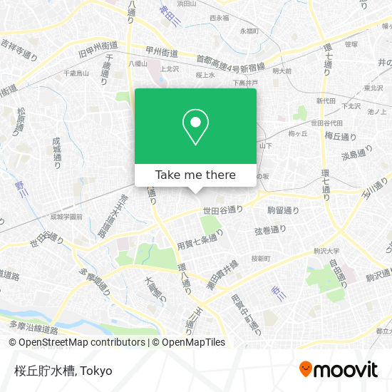 桜丘貯水槽 map
