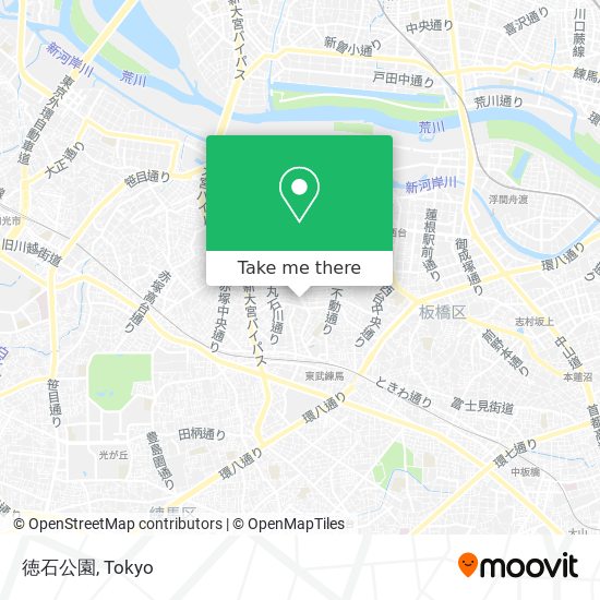 徳石公園 map