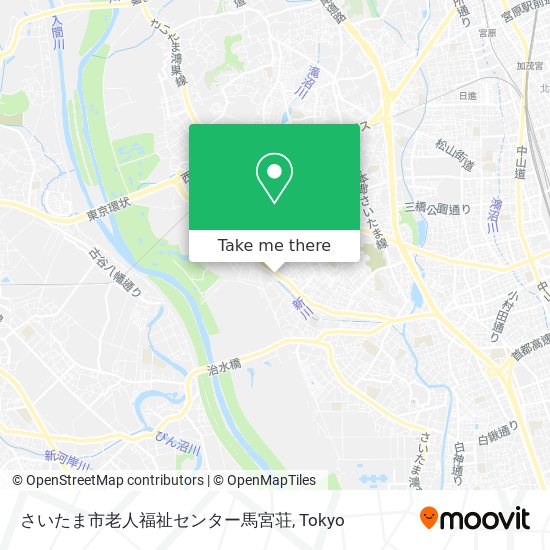 さいたま市老人福祉センター馬宮荘 map