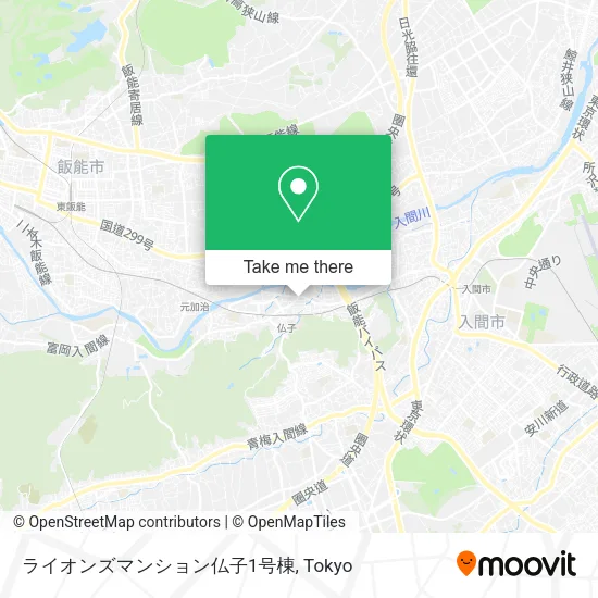 ライオンズマンション仏子1号棟 map