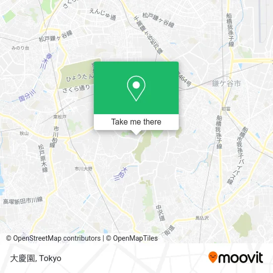 大慶園 map