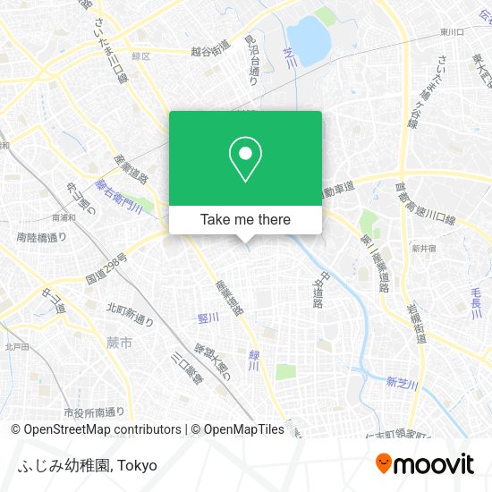 ふじみ幼稚園 map