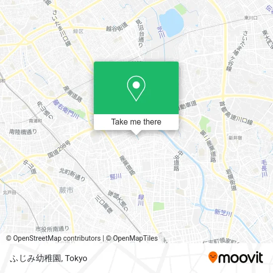 ふじみ幼稚園 map