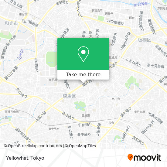 How To Get To Yellowhat In 練馬区 By Bus Or Metro Moovit