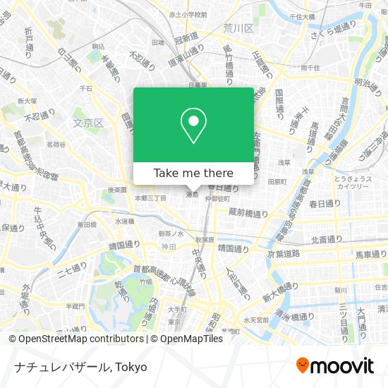ナチュレバザール map