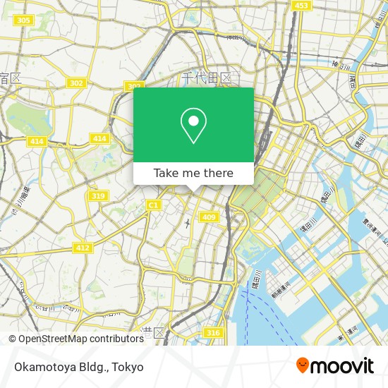 Okamotoya Bldg. map