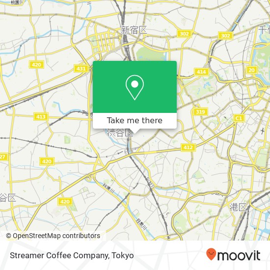 Streamer Coffee Company map
