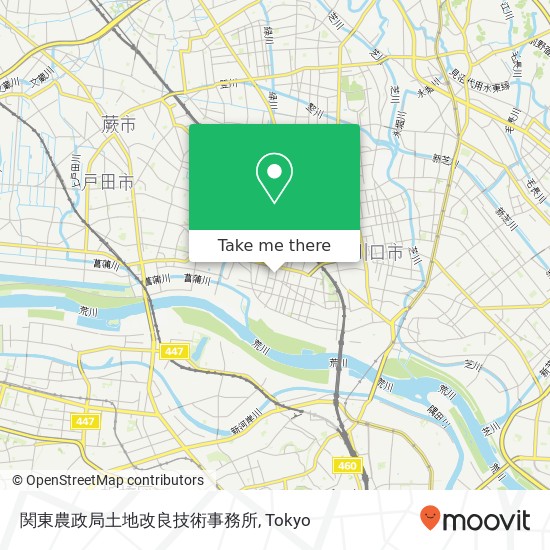 関東農政局土地改良技術事務所 map