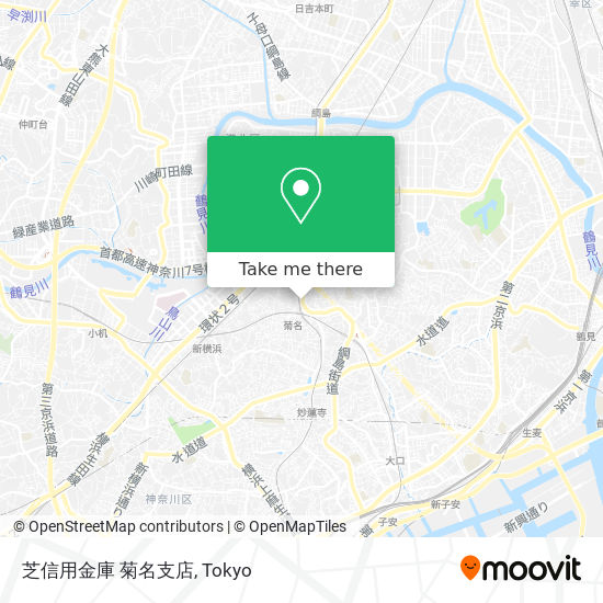 芝信用金庫 菊名支店 map