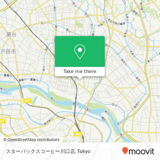 スターバックスコーヒー川口店 map