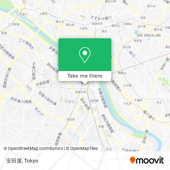 安田屋 map