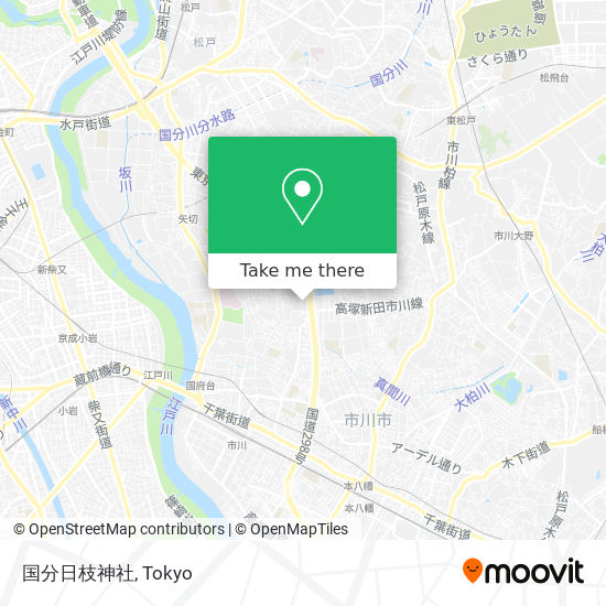 国分日枝神社 map