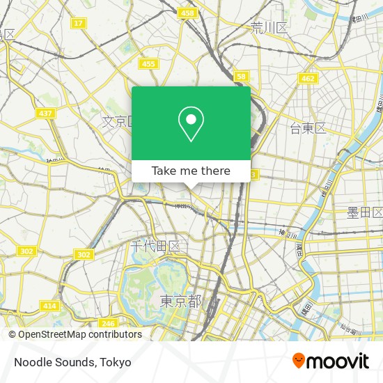 Noodle Sounds map