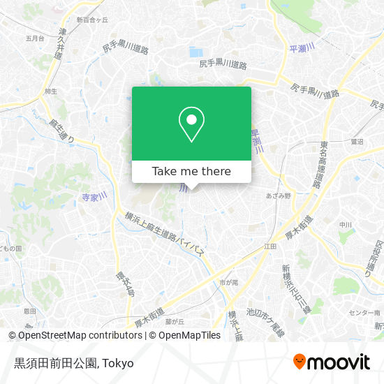 黒須田前田公園 map