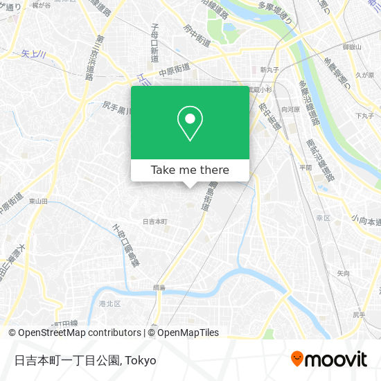 日吉本町一丁目公園 map