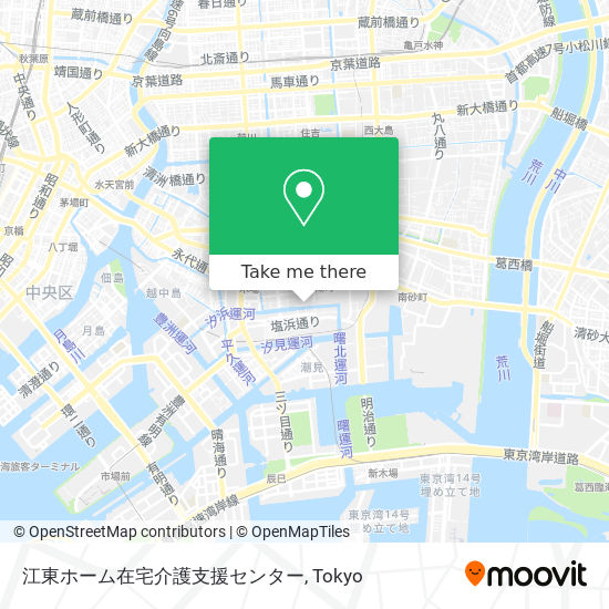 江東ホーム在宅介護支援センター map