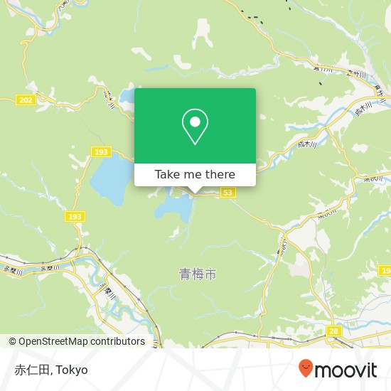 赤仁田 map