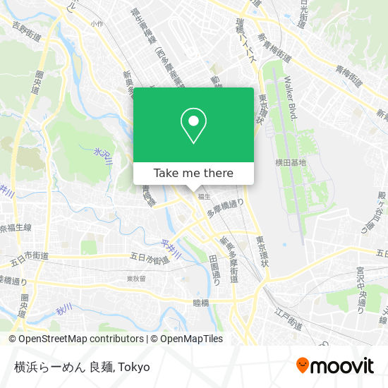 横浜らーめん 良麺 map