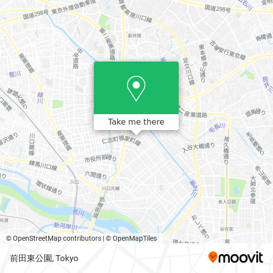 前田東公園 map