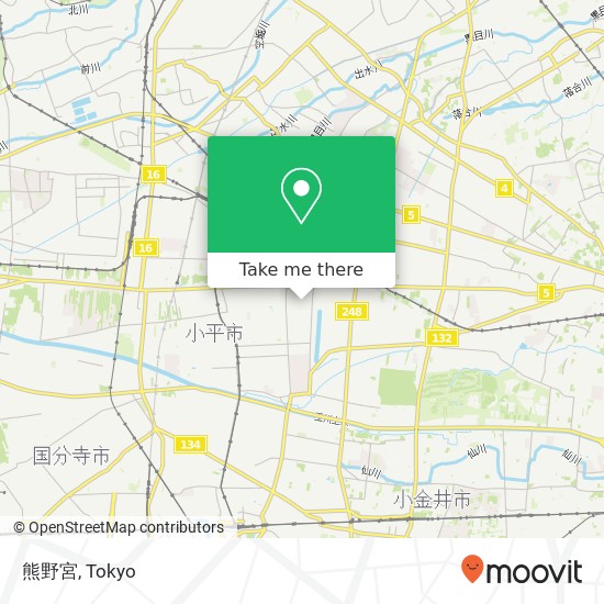 熊野宮 map