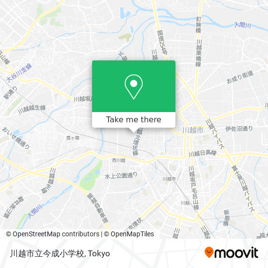 川越市立今成小学校 map