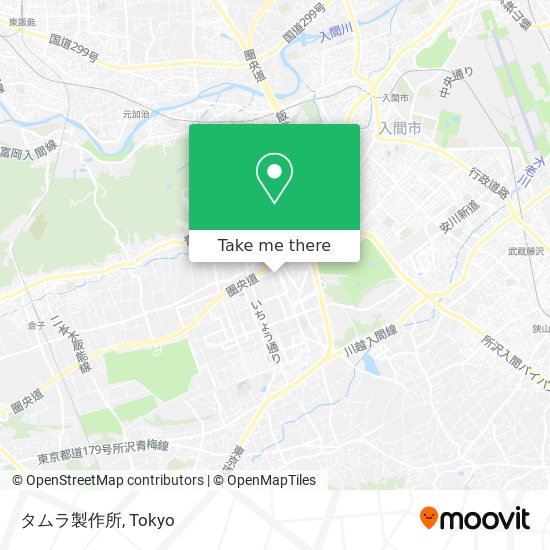 タムラ製作所 map