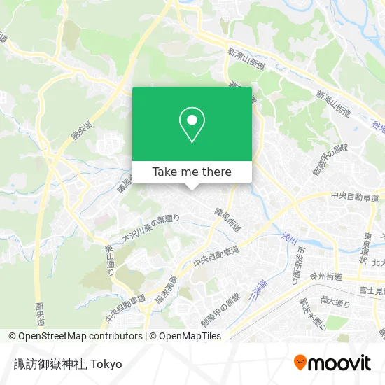 諏訪御嶽神社 map