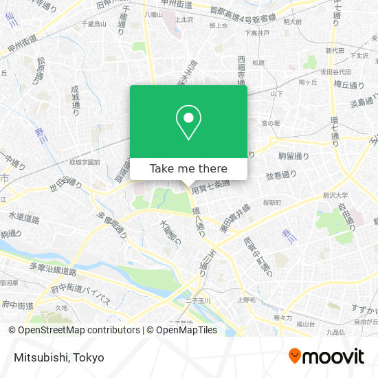 Mitsubishi map