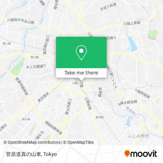菅原道真の山車 map