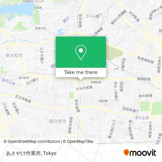 あさやけ作業所 map