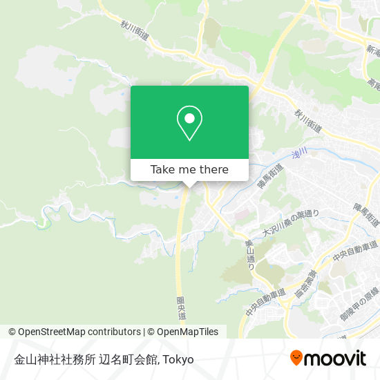 金山神社社務所 辺名町会館 map
