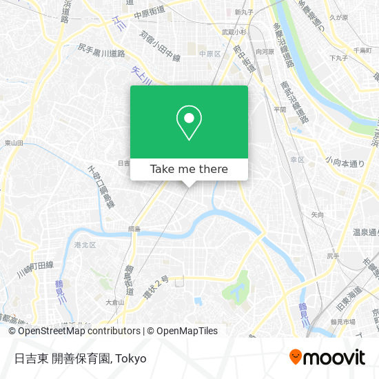 日吉東 開善保育園 map