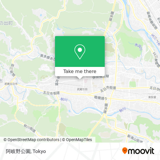 阿岐野公園 map