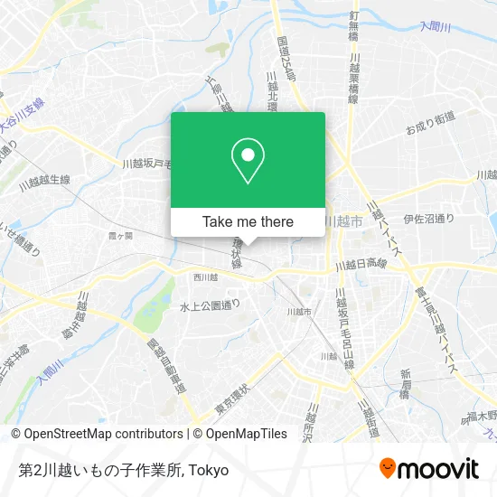 第2川越いもの子作業所 map